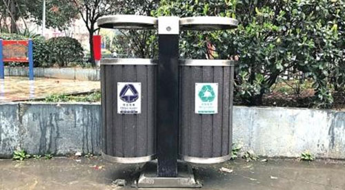 垃圾桶竟然還可以用牛奶盒制作？